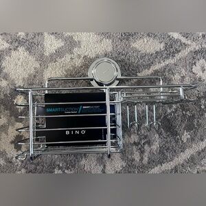 Silver - BINO SmartSuction Shower Combo Basket